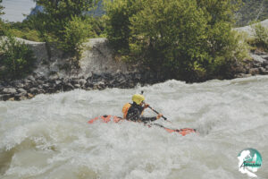 Packraft Valais