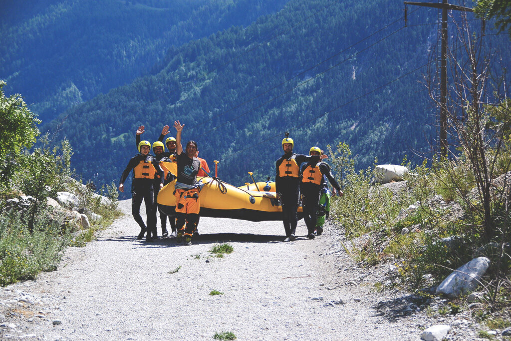 Rafting en Valais Suisse