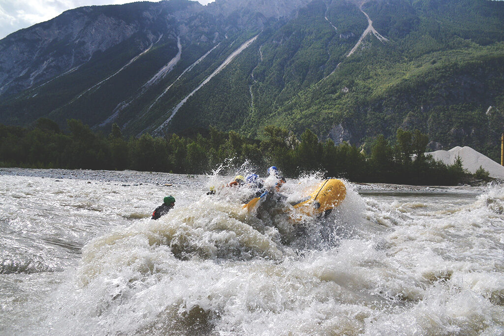Rafting in Valais Switzerland